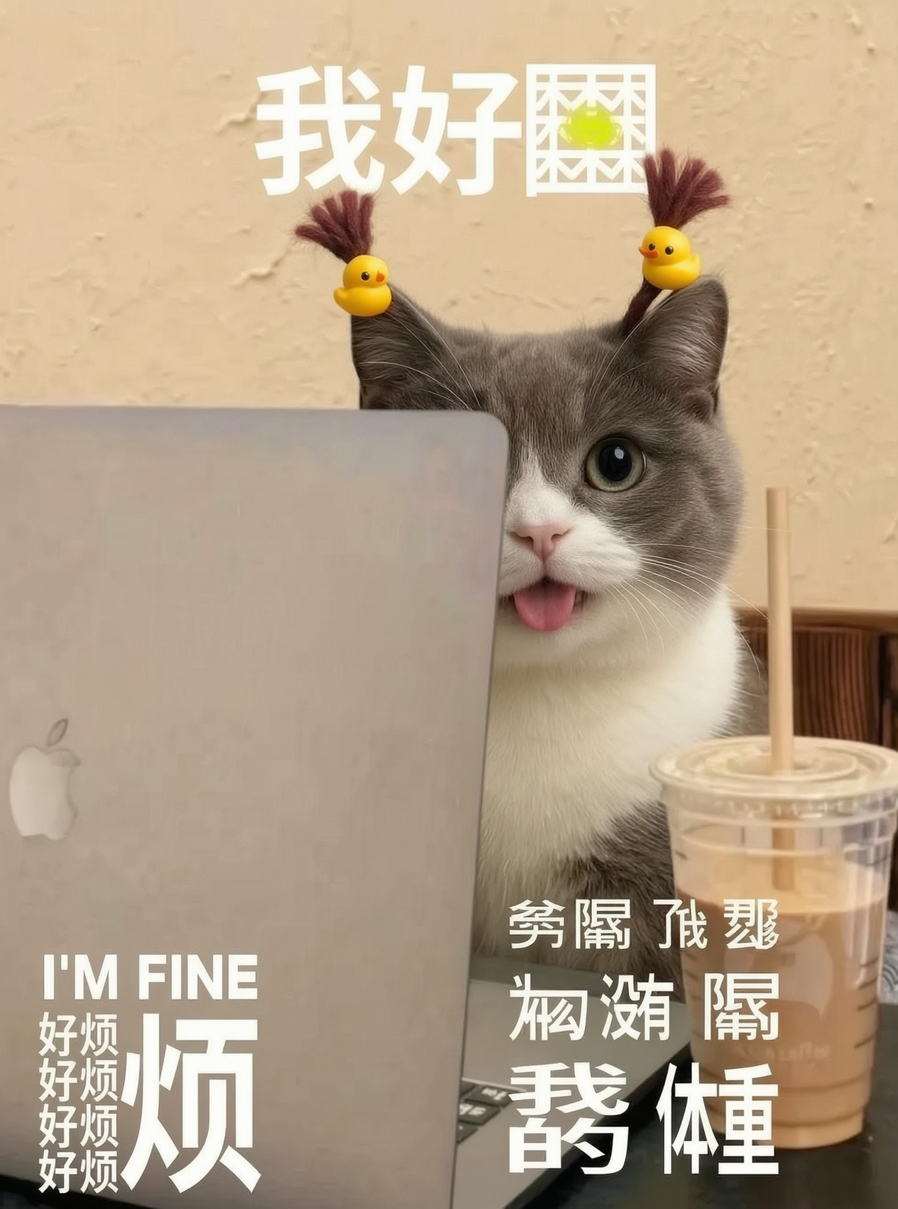 毛孩子表情包一键同款 - 作品图3