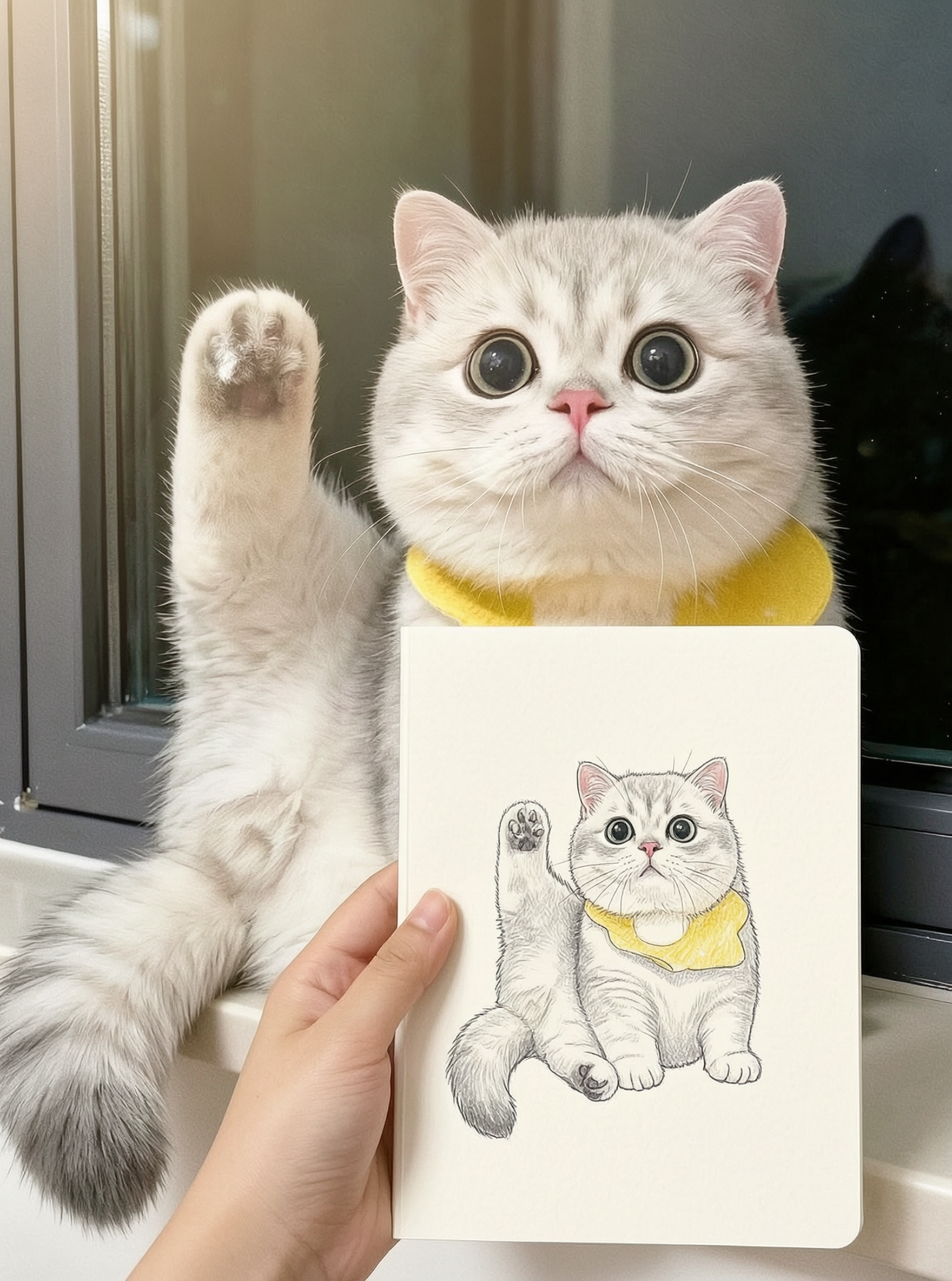 我来画画我家的毛孩子 - 作品图1