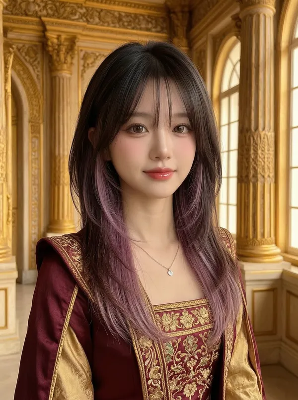 测一测：你前世是哪种宫廷女主？ - 主图（AI艺术作品）