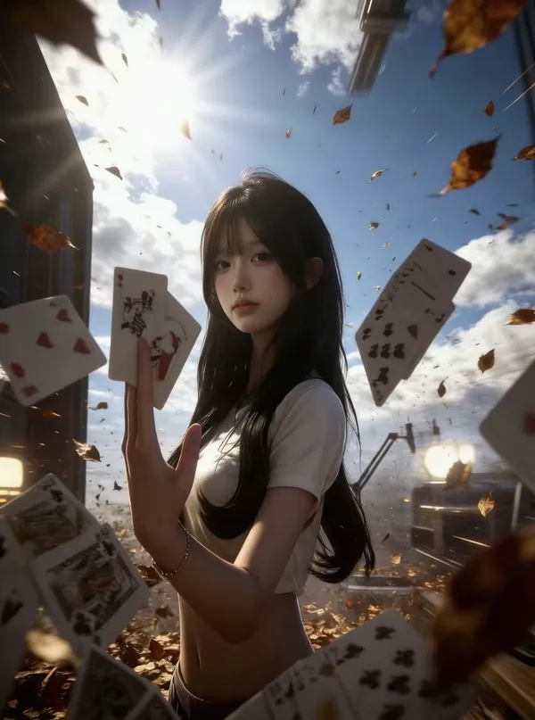玩转扑克牌高级写真 - C作品