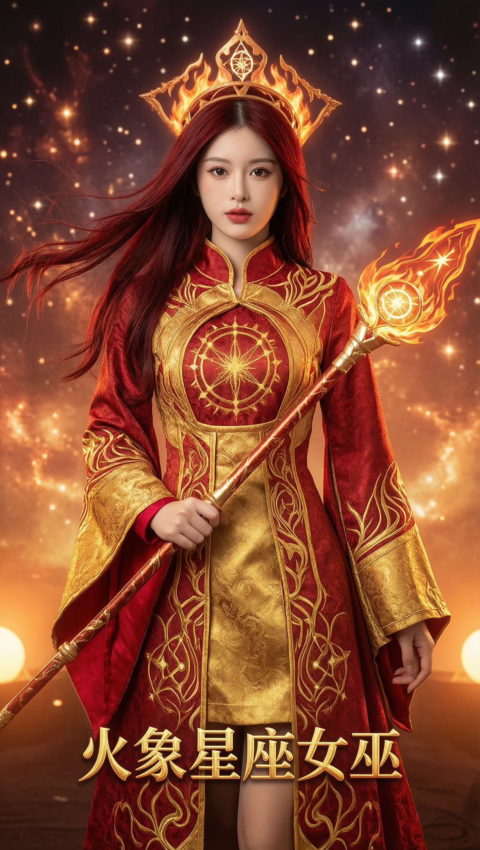测试你的十二星座专属女巫! - 作品图1